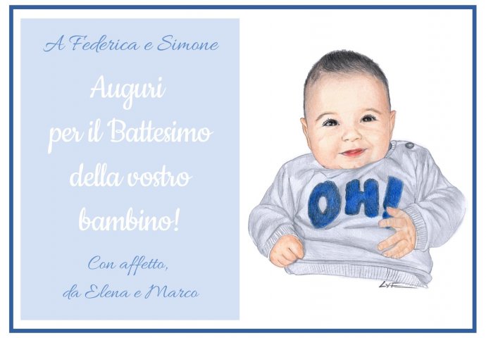 Inviti E Biglietti D Auguri Per Il Battesimo In Formato Digitale Loch Your Face